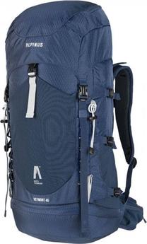 Turistinė kuprinė Alpinus Veymont, mėlyna sp., 45 l