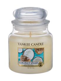 Svece, aromātiskā Yankee Candle, 65 h, balta krās.