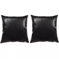 Декоративная подушка VLX Cushion Set, черный цв., 45 см x 45 см, 2 шт.
