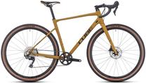 Dviratis gravel Cube Nuroad EX, 28 ", XS rėmas, juoda sp./geltona sp.