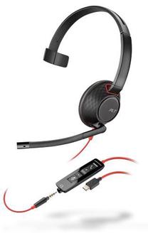 Laidinės ausinės Plantronics Blackwire 5210 Mono, juoda sp.