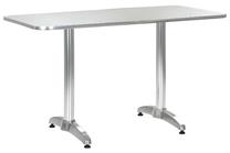 Lauko stalas VLX 48717, sidabro sp.