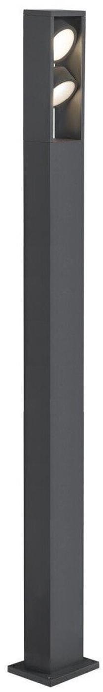 Brīvi stāvošs āra gaismeklis SLV Eskina Frame 175, 27W, LED, IP65, antracīta krās., 7.3 cm x 175 cm