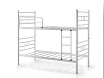 Dviaukštė vaikiška lova Kalune Design R70, balta sp., 90 x 190 cm, be patalynės dėžės, be čiužinio