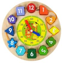 Izglītojošās rotaļlieta Digital Beaded Clock LT3639, daudzkrāsaina