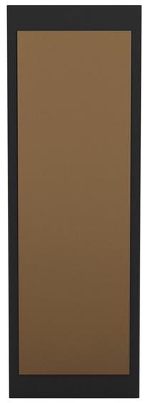 Veidrodis Kalune Design Basic 552NOS2342, kabinamas, 40 cm x 120 cm, juoda sp./bronzos sp.