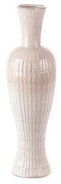 Vaza Edna, 56 cm, kreminė sp./smėlio sp.