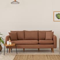 Sofa Hanah Home Sofia 867UNQ1354, ruda sp., 85 x 215 cm x 91 cm