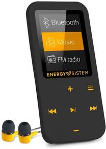 MP3 grotuvas Energy Sistem MP4 Touch Bluetooth Amber, juoda sp., 1.8" Prekė su pažeista pakuote.