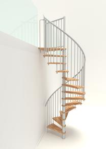 Sraigtiniai laiptai Minka Spiral Smart, 160 cm x 305.5 cm