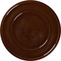 Lėkštė serviravimo RAK Rakstone Ease, Ø 32 cm, ruda sp.