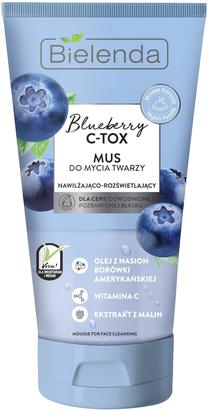 Sejas tīrīšanas līdzeklis Bielenda Blueberry C-Tox, 135 ml