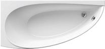 Vonia Ravak, 160 cm x 61 cm x 75 cm, asimetrinė, balta sp.