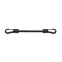 Tvirtinimo guma su rutuliuku Bradas Bungee Lock Hook, 60 cm, guma, juoda sp., 25 vnt.