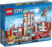 Konstruktorius LEGO® City Fire Station 60110 60110, 919 vnt.