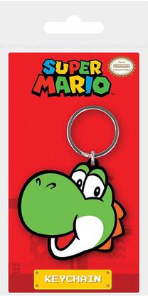 Atslēgu piekariņš Pyramid International Super Mario (Yoshi) Rubber, zaļa krās.