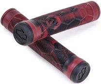 Аксессуар для скутеров, ручка Fuzion Hex Pro, черный цв./красный цв.