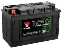 Аккумулятор Yuasa L35-115, 12 В, 115 Ач, 750 а