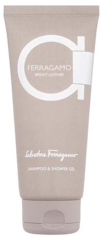 Dušas želeja un šampūns Salvatore Ferragamo Bright Leather, 200 ml