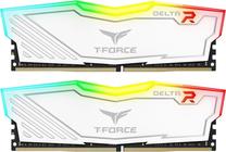 Operatyvioji atmintis (RAM) Team Group T-Force Delta RGB white, DDR4, 16 GB, 3200 MHz