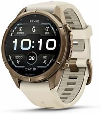 Išmanusis laikrodis Garmin Fenix 9 Pro 43mm 010-04335-26, gold titanium sp.
