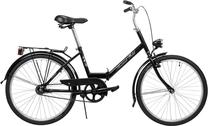 Velosipēds salokāms Azimut Fold, 24 ", melna krās.