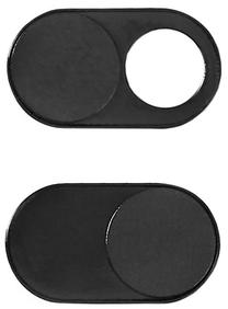Nedis Webcam Covers Camera Cover Metal 3 pcs Black