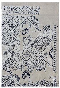 Paklājs iekštelpu Kayoom River 120, melna krās./pelēka krās., 150 cm x 80 cm