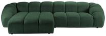 Kampinė sofa Micadoni Diana Bub12, žalia sp., kairinė, 334 x 182 cm x 72 cm