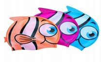Шапочка для плавания для детей Bestway Fish, oранжевый цв.