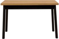 Stalas Kalune Design Oliver Simbotte, ruda sp./juoda sp., 120 cm x 75 cm x 75 cm