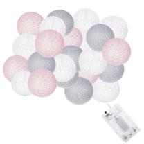 Lempučių girlianda Springos CL0061, 6.1 m, geltona sp., 30 LED, Įvairių spalvų