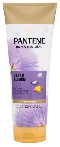 Plaukų kondicionierius Pantene Pro-V Miracles Silky & Glowing, 200 ml