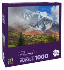 Пазл Brain Games Caucasus Mountains, Georgia 19914, 48.2 см x 68.2 см, 1000 шт., многоцветный