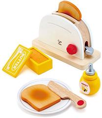 Наборы для игровой кухни, тостер Hape Pop Up Toaster Set E3148