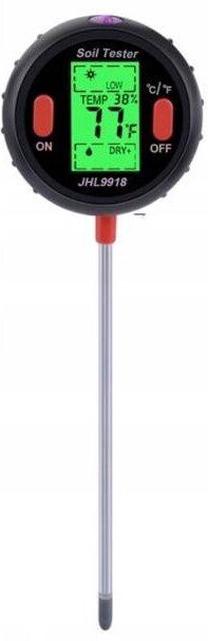 Drėgmės matuoklis Soil Tester, 29 cm, juoda sp.