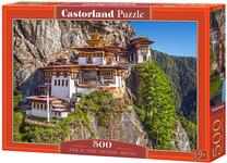 Пазл Castorland View Of Bhutan 53445, 33 см x 47 см, 500 шт., многоцветный