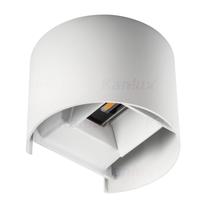 Õue seinavalgusti Kanlux Reka LED EL 7W-O-W, 7W, LED, IP54, valge v., 11.5 cm x 13.5 cm