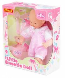 Кукла пупс Wader-Polesie Little Sweetie Doll 80455, 28 см, розовый цв.