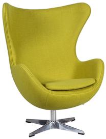 Krėslas Home4you Grand Star, geltona sp., 87 cm x 78 cm x 104 cm