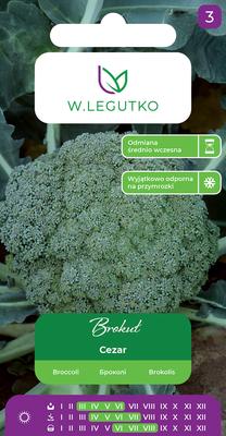 Sėklos, brokoliai CEZAR, 2 g