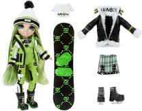 Кукла MGA Rainbow High Winter Break Jade Hunter 574781EUC, 28 см, зеленый цв.