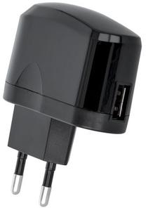 Telefono įkroviklis Setty, USB/AC/DC, juoda sp.