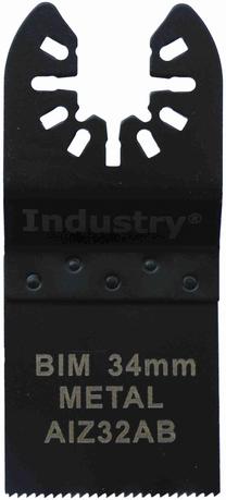 Iegremdesanas veida zāģēšanas asmens Industry Bi-Metal, 3 cm x 3.4 cm