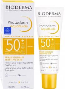 Priemonė įdegio priežiūrai Bioderma Photoderm Aquafluide SPF50+, 40 ml