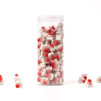 Jungiklis Keychron Kailh Box Switch Set Cream 110 pcs, skaidri sp./raudona sp.