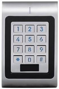Lukk HiSmart Access Control With Keypad & Card Reader TV990290, hõbe v.