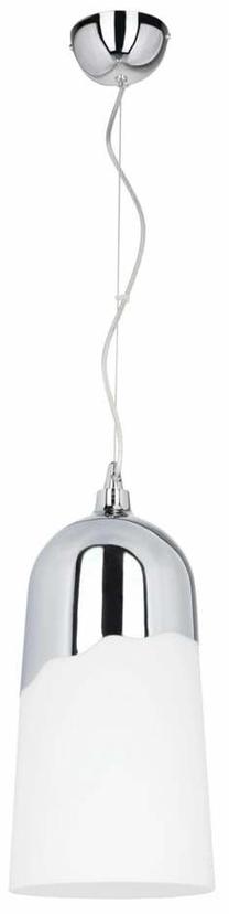 Valgusti rippuv Spot-Light Daga, E27, 1 x 60 W, valge v./kroom v. / kroom v., 18 x 25 cm