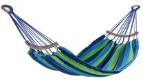 Šūpuļtīkls AmeliaHome Lazara, zila krās./zaļa krās., 240 cm