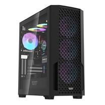 Prekė su pažeista pakuote. Kompiuterio korpusas darkFlash DF2100, juoda sp.